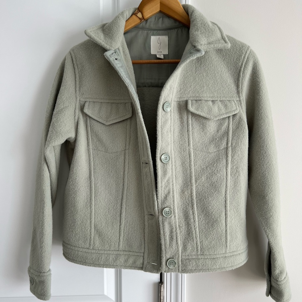 Joie Sage Green Shacket